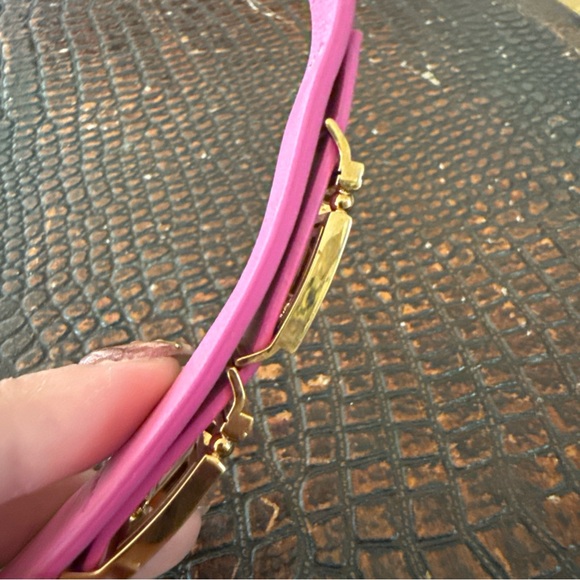 PINK Versace Greca leather choker - Picture 9 of 9